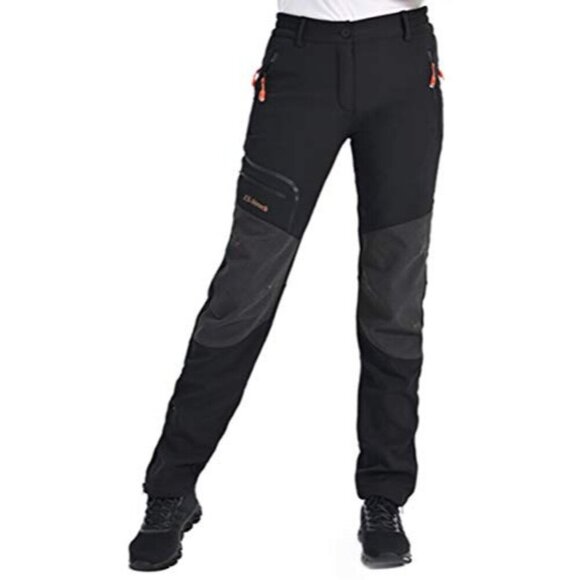 Postropaky Outdoor Snow Ski Pants Waterproof Hiking Insulated Softshell 10P - Picture 1 of 1